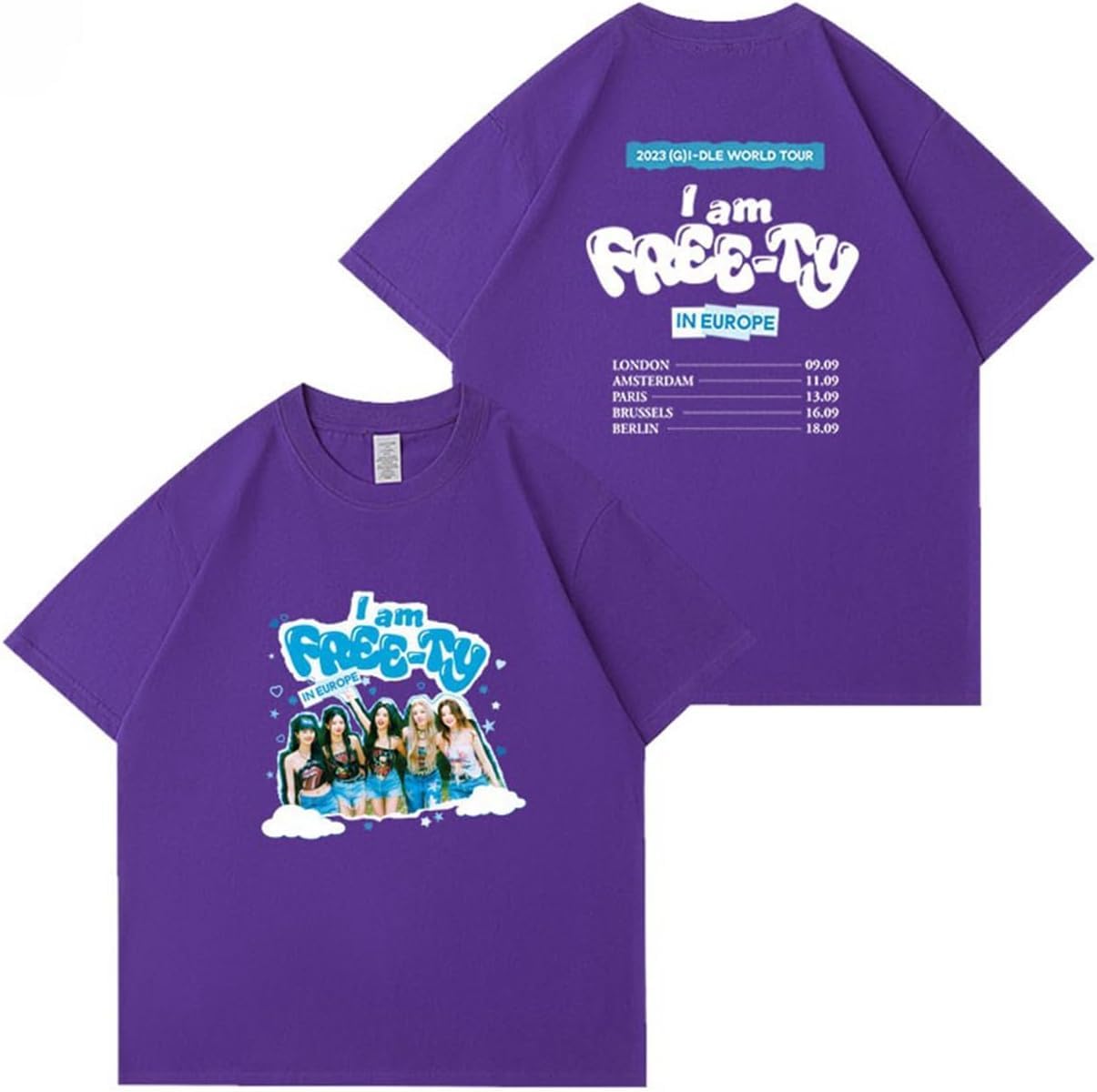 (G)I-DLE minini 半袖 Tシャツ Lサイズ 正規品 新品 idle G)I-DLE minini 半袖 Tシャツ Lサイズ 正規品 新品 idle